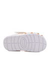 Beyaz Cırtlı Kız Bebek Sandalet BN-1245 B