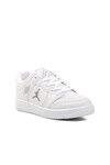Beyaz Bağcıklı Unisex Sneaker Haykat Kısa G