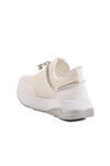 White Anorak Stone Embroidered Womens Casual Shoes 702498 Z
