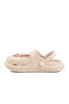 Ecru Eva Lightweight Girls Sabo Slippers 303 F