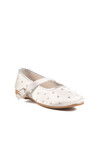 Silver Stone Textile Womens Ballerinas 116 Z