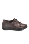 Brown Genuine Leather Anatomic Womens Casual Shoes 7679-26K Z