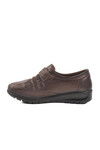 Brown Genuine Leather Anatomic Womens Casual Shoes 7679-26K Z
