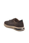 Brown Nubuck Genuine Leather Mens Casual Shoes 432404 M