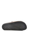 Brown Velcro Large Size Mens Slippers PC-7039 M