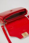 Red Womens Hand and Shoulder Bag 930214