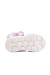 Lilac Velcro Lighted Baby Girl Sandals 018129 B