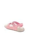 Pembe Cırtlı Hafif Kız Çocuk Sandalet BN-1419 F