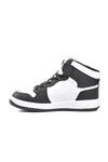 Black and White Ankle-Length Boys Sneaker Haykat Long G