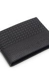 Black Genuine Leather Mens Wallet 07568