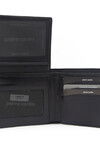 Black Genuine Leather Mens Wallet 22065