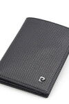 Black Genuine Leather Mens Wallet 2835