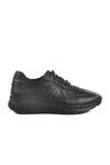 Black Genuine Leather Mens Casual Shoes C1050 M