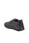 Black Genuine Leather Mens Casual Shoes C1050 M