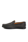 Black Genuine Leather Gel Sole Anatomic Mens Casual Shoes Gmz 001 M