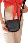 Black Womens Crossbody Bag IM455-4