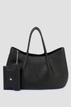 Black Womens Hand and Shoulder Bag IM576