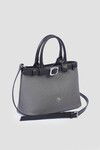 Black Womens Hand and Shoulder Bag IM590