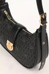 Black Womens Handbag and Shoulder Bag 930211