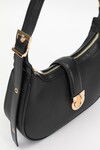Black Womens Handbag and Shoulder Bag 930212