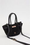 Black Womens Handbag and Shoulder Bag 930258