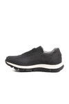 Black Nubuck Genuine Leather Casual Shoes 2519 M