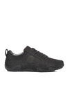 Black Nubuck Genuine Leather Mens Casual Shoes 325-SM