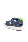 Blue Velcro Lighted Boys Sports Sandals 018127 P