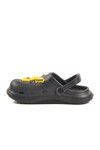 Black Eva Lightweight Girls Sabo Slippers 303 F