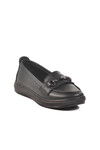Black Lightweight Flexible Womens Casual Shoes PC-54241 Z