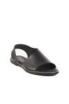 Black Thin Sole Lightweight Womens Sandals 101 Z