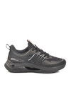 Black Mesh Lightweight Flexible Unisex Sneakers PCI-11068 G