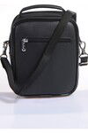 Black Mens Clutch Handbag and Shoulder Bag 01PC001422