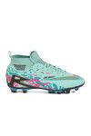Mens Cleats with Aqua Green Socks WJ-501 M