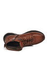 Tan Genuine Leather Orthopedic Mens Boots 6239 M