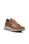 Tan Genuine Leather Orthopedic Mens Casual Shoes 28840 M