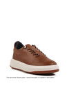 WIDE MOLD Tan Rubber Laced Mens Casual Shoes 404 M