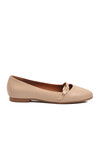 Beige Skin Light Flexible Womens Ballerinas 312456 Z