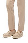 Beige Skin Thick Sole Womens Casual Shoes 547825 Z