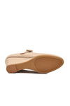 Beige Wedge Heeled Strappy Womens Casual Shoes 312478 Z