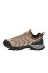 Beige Genuine Leather Waterproof Mens Outdoor Shoes Solo M