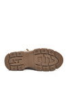 Beige Memory Foam Laced Non-Slip Sole Womens Boots Fade Z
