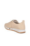 حذاء نسائي كاجوال برباط مطاطي باللون البيج 027 Z