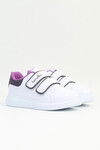 White Purple Boys Sports Shoes BN-31806 F