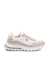 White Laced Lightweight Flexible Womens Sneakers Roni G