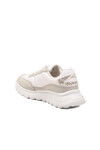 White Laced Lightweight Flexible Womens Sneakers Roni G