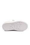 White Velcro Lightweight Flexible Unisex Kids Sports Shoes 2540-26K P