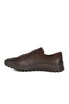 Brown Nubuck Genuine Leather Womens Casual Shoes 2413532K Z