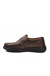 Brown Genuine Leather Mens Casual Shoes DSN 2030 M