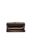 Brown Womens Shoulder Bag 23Y706-MN Clutch Wallet